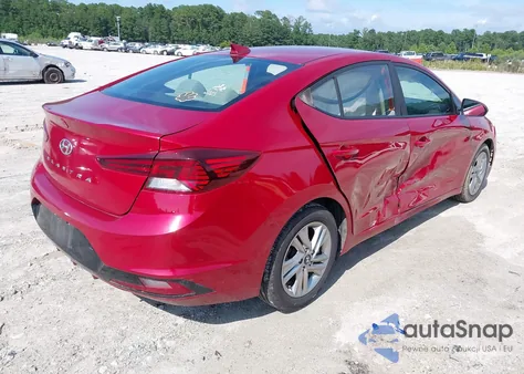 2019 Hyundai Elantra Sel z USA, uszkodzony, nr VIN KMHD84LF4KU806934